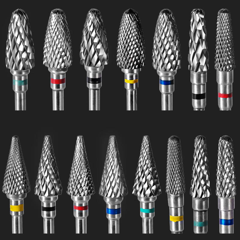 Description Picture 2 of item1PCS Carbide Nail Drill Bits Electric Drill Machine Files Milling Cutter Manicure Burr Cuticle Remove Nozzles Nail Art Equipment