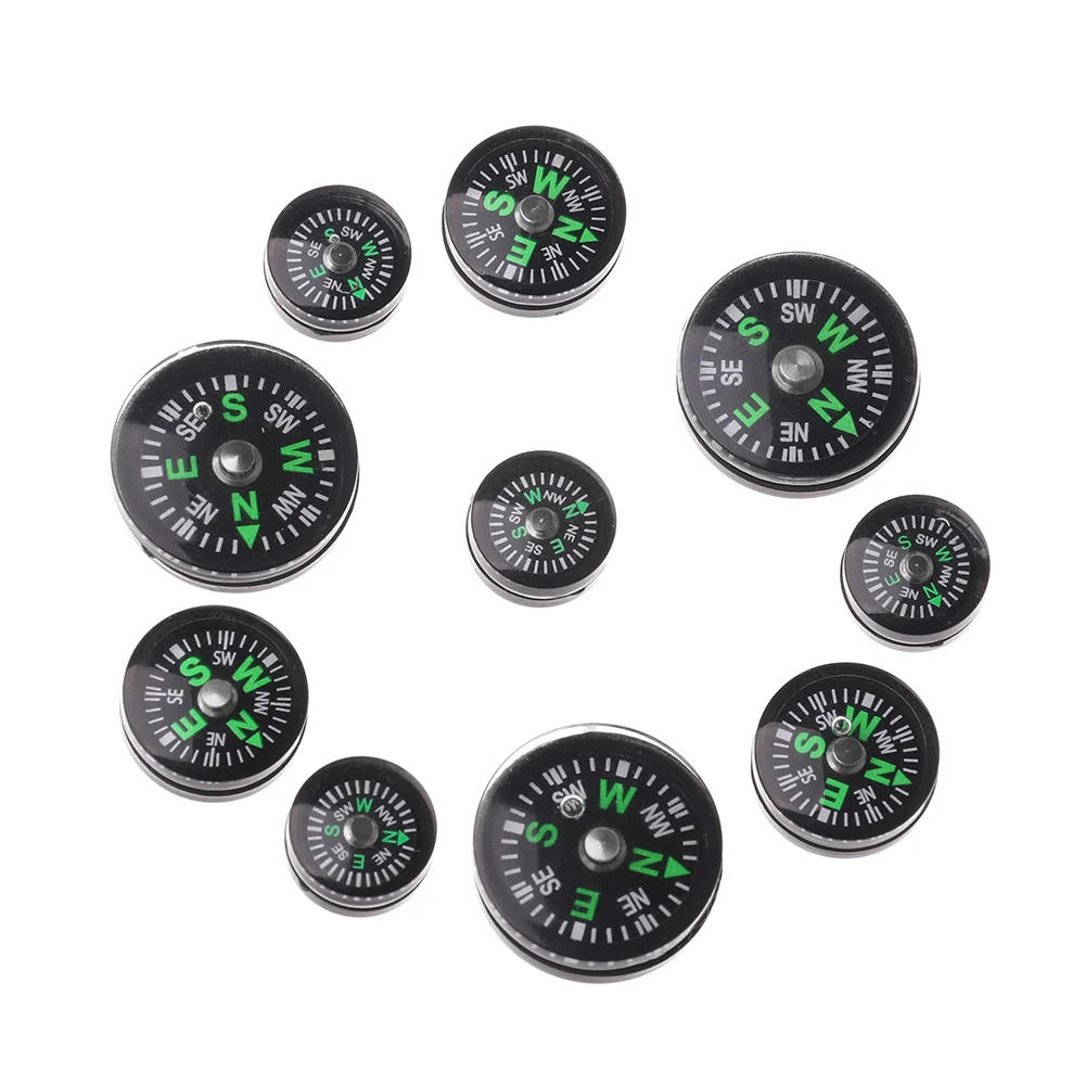 Description Picture 5 of item10/20/50 PCS Portable Mini Camping Hiking North Navigation Handheld Accurate Compass Survival Compasses Practical Guider