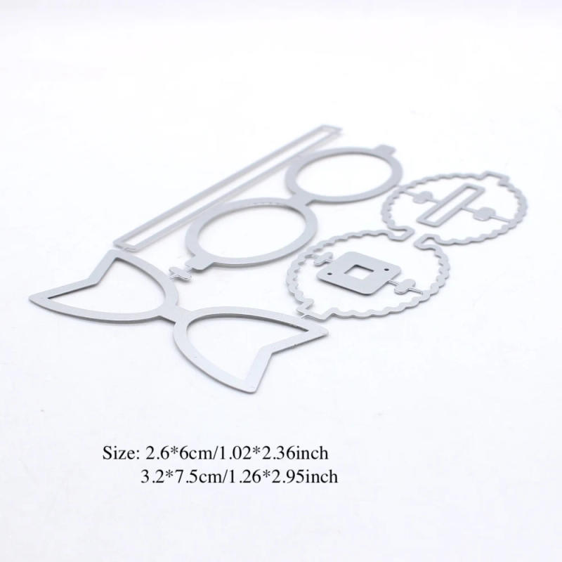 Description Picture 3 of itemKSCRAFT Christmas Santa Bow Metal Cutting Dies Stencils for DIY Scrapbooking Decorative Embossing DIY Paper Cards