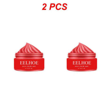 1~10PCS Hair Color Wax Temporary Hair Color Cream Pomades, Instant Wash Wax For Men And Women Professional Salon Beauty Hair