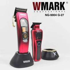 Professional 10000RPM WMARK NG-9004 BRDCLIP G-27 Hair Clipper DLC Blade High Motor Salon Electric Hair Trimmer for Man Barber