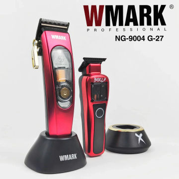 Professional 10000RPM WMARK NG-9004 BRDCLIP G-27 Hair Clipper DLC Blade High Motor Salon Electric Hair Trimmer  for Man Barber