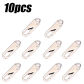10pcs Silver