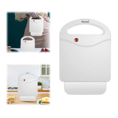 Electric Sandwich Maker Panini Press with Non-Stick Coating Light Food Making Machine Portable Multifunctional for Breakfast