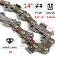 14inch 50 Links
