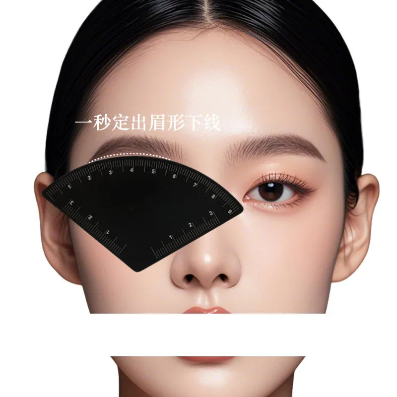 Description Picture 5 of itemEyebrow tattoo makeup tools for beginners quick eyebrow design eyebrow auxiliary ruler positioning ruler tattoo accessories