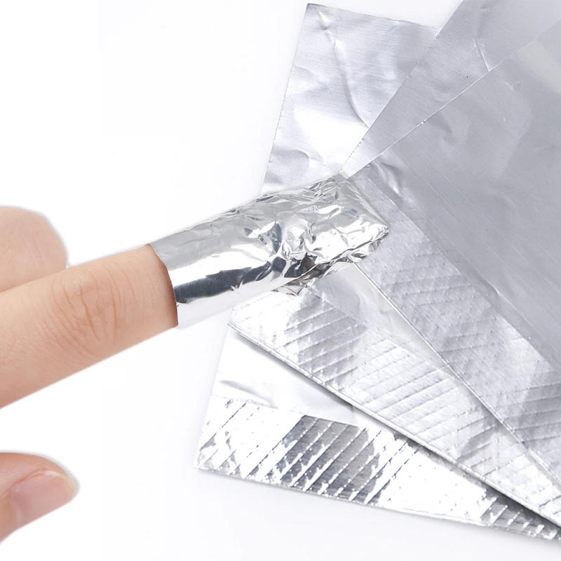 Description Picture 4 of itemTin Foil Armor Remover Cotton Aluminium Foil Nail Polish Remover Soak Off Acrylic Nail Wraps Remover Nail Art Manicure Tools