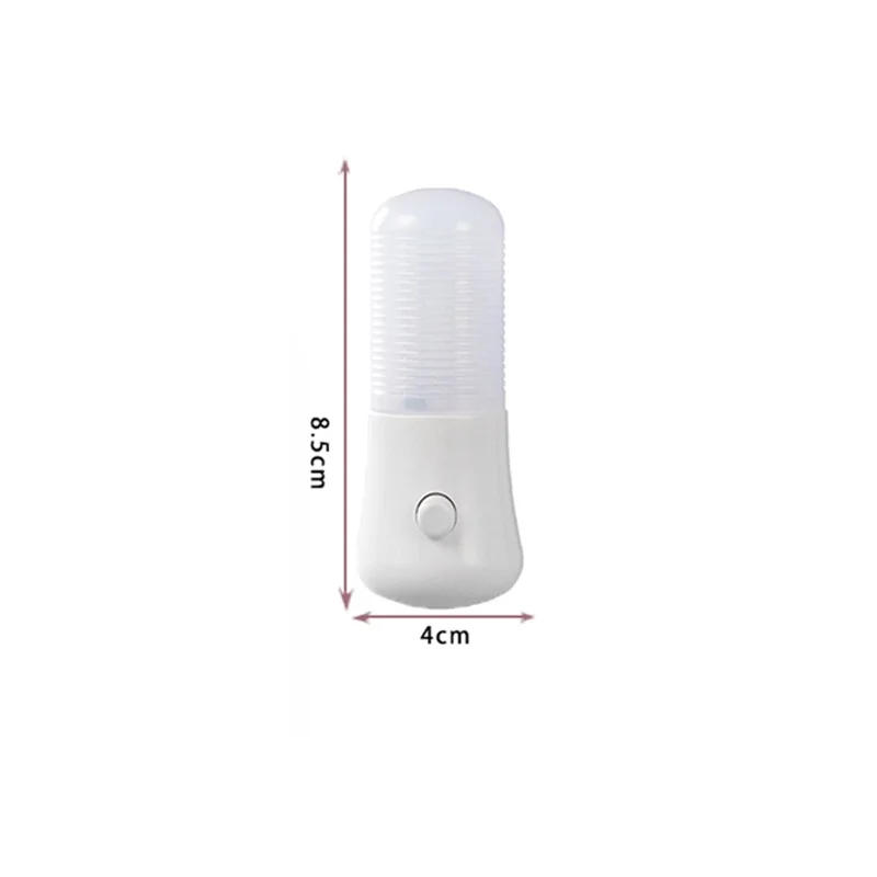 Description Picture 6 of itemWall Plug-in LED Night Light Bedside US Plug Switch Type Nightlight Lamp For Hallway Pathway Wall Lights Kid's Bedroom
