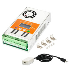 60A24V-V125 with Wifi Cloud Box MakeSkyBlue Newest 60A 24V MPPT Solar Charge Controller for Li-NMC LifePO4 Lead-Acid Battery