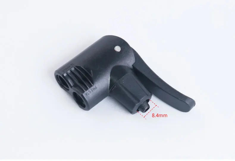 Description Picture 2 of itemBicycle Pump Nozzle Hose Adapter Dual Head Pumping Parts Service Accessories F/V A/V Schrader/Presta Valve Convertor Bycicle
