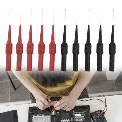 2/10pcs Multimeter test probe measuring device clamp copper test lead test probes plug 1A/30V Multimeters Accessories