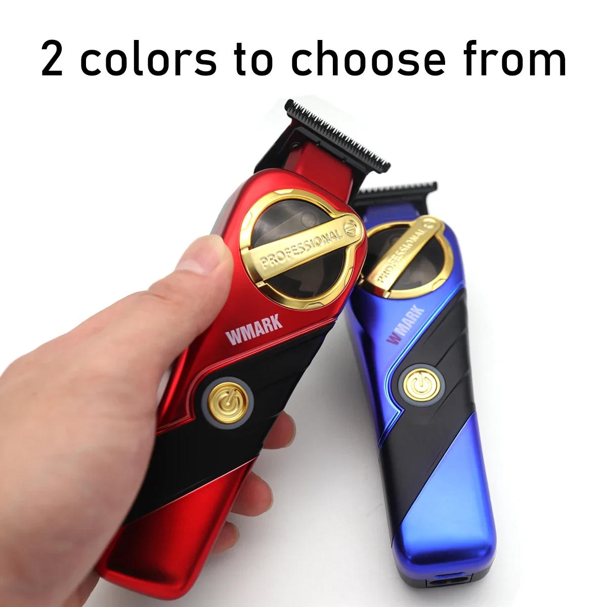 Description Picture 6 of itemWMARK New NG-9213 Brushless Motor Engraving Scissors Rechargeable Hair Clipper DLC Blade High-Grade