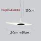 White L60cm