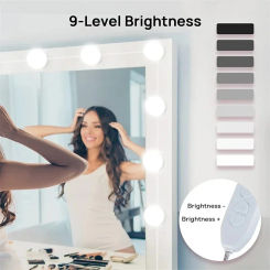 Makeup Mirror LED Light Bulbs Vanity Lights USB 5V Bathroom Dressing Table Lighting Dimmable LED Vanity Light For Mirror Light