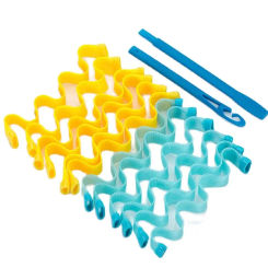 12Pcs/set Professional Hair Curling Iron Waver Hair Curly Styling Tools Wave Curling Tube for DIY Home Use Salon Hair Tools