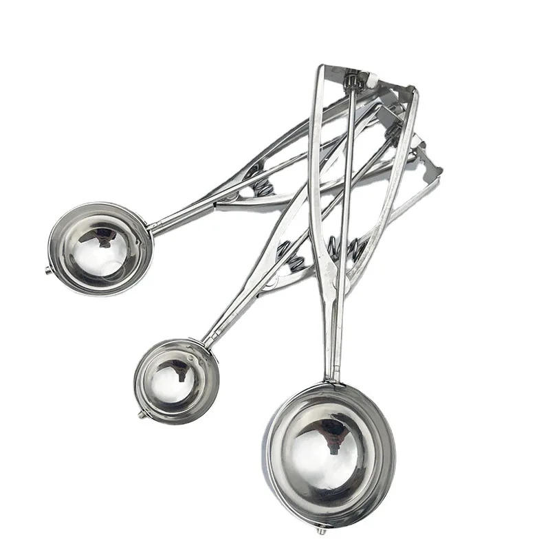 Description Picture 4 of itemSimple Stainless Steel Digging Spoon Ice Cream Spoon Haagen Dazs Ice Cream Scoop Fruit Scoop Household Kitchen Tools