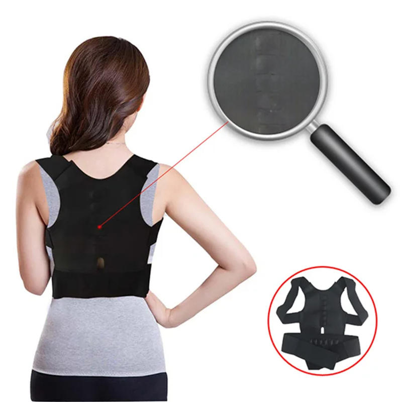 Description Picture 5 of itemCorrector Back Straight Brace Belt Magnetic Posture Corrective Therapy Corset Lumbar Support Straight Male Female Brace Belt New