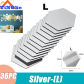 36Pcs-L-Silver