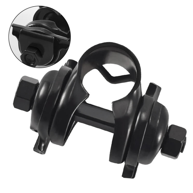 Description Picture 4 of itemHigh Quality Outdoor Saddle Fixed Clip Seatpost Adapter Bicycle Saddle Clamp Black Carbon Steel Concave-convex