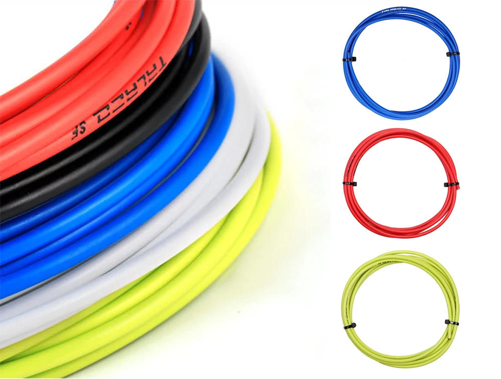 Description Picture 3 of item3M Universal Bicycle Brake Cable Housing Shift Cable Wire Pipe for 4mm/5mm MTB Road Bike Derailleur Brake Line Front Rear Tube