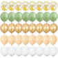 Gold Retro Green