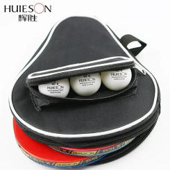 Professional Table Tennis Rackets Bags Oxford Cloth Ping Pong Case Bag 2 Rackets and 3 Balls Big Capacity Table Tennis Case