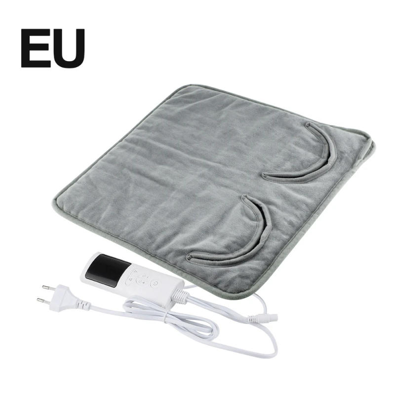 Description Picture 3 of itemElectric Foot Heating Pad Washable Feet Warmer Heater Household Soft Plush Thermal Blanket Foot Warming Mat Home Office Bedroom