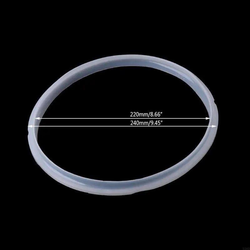 Description Picture 6 of item22cm Silicone Rubber Gasket Sealing Ring For Electric Pressure Cooker Parts 5-6L N58D