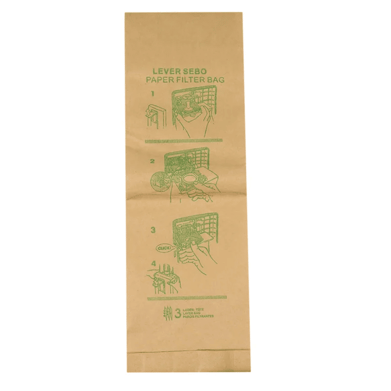 Description Picture 4 of itemB59B-45 Packs Vacuum Dust Bags For Windsor Sensor Professional G1,C2,C3,K3,X,G & C Series And Sebo & Kenmore Upright Vacuums