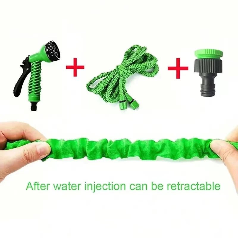 Description Picture 4 of itemWater Gun, 7Water Spraying Functions,  Home Expandable Magic Hose, High-Pressure Car Wash, Garden Watering Hose