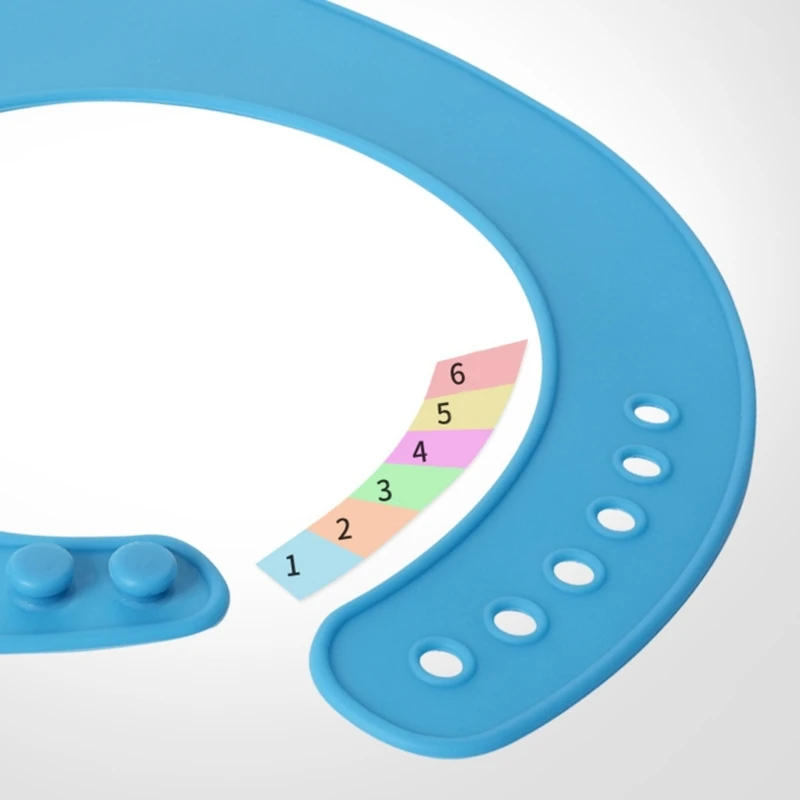 Description Picture 6 of item1 Pc Waterproof Adult Mealtime Anti-oil Silicone Bib Protector Disability Aid Apron Senior Citizen Aid Aprons Dining accessories