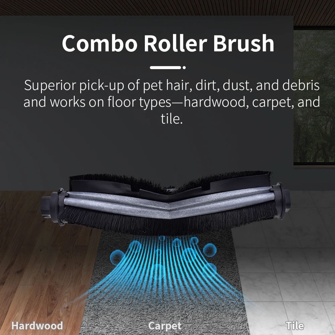 Description Picture 3 of itemFor Ecovacs Deebot U2 DGN22 / U2 Pro Robot Vacuum Cleaner Hepa Filter Mop Cloth Main Side Brush Accessories Replacement Parts