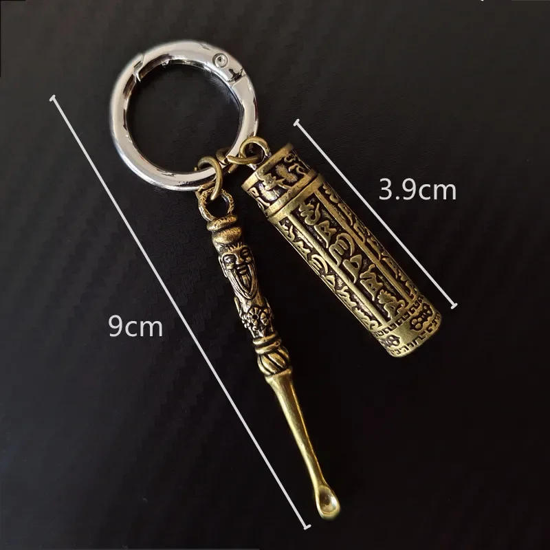 Description Picture 6 of itemCopper alloy combination gadget Outdoor storage tool Keychain Backpack hanging