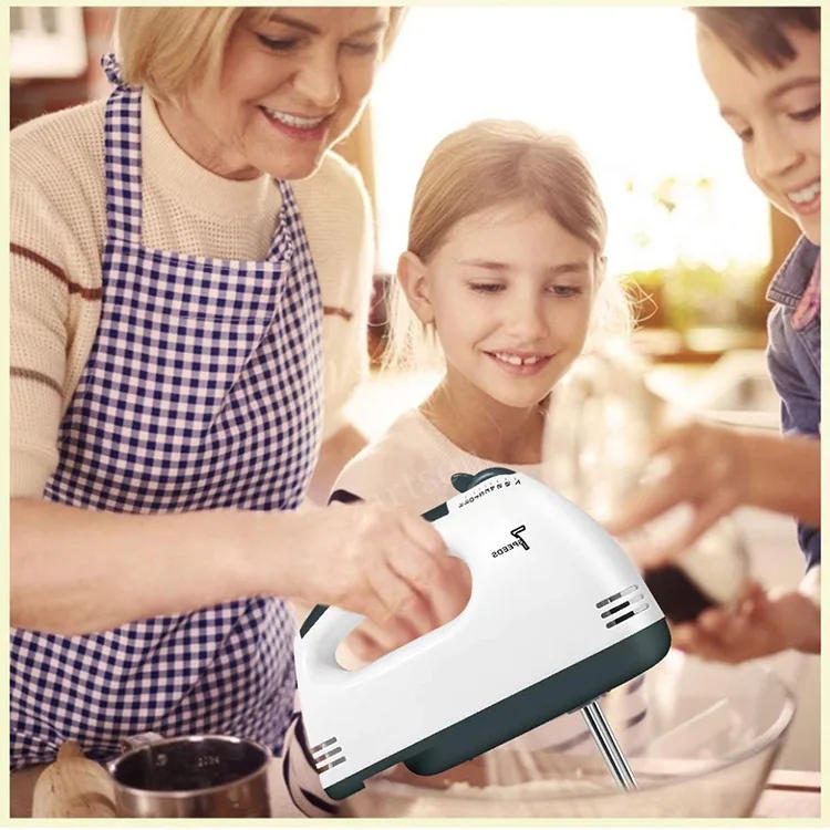 Description Picture 5 of itemMultifunctional Electric Food Blender 7 Speed Mini Mixer Food Cake Baking Dough Mixer Handheld Mixer Egg Beater Automatic Cream