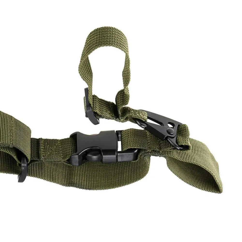 Description Picture 3 of itemThree-point Adjustable Bungee for Rifle Gun Sling Strap Hook Safety Belt Wild Survival Training Tactical Equipment