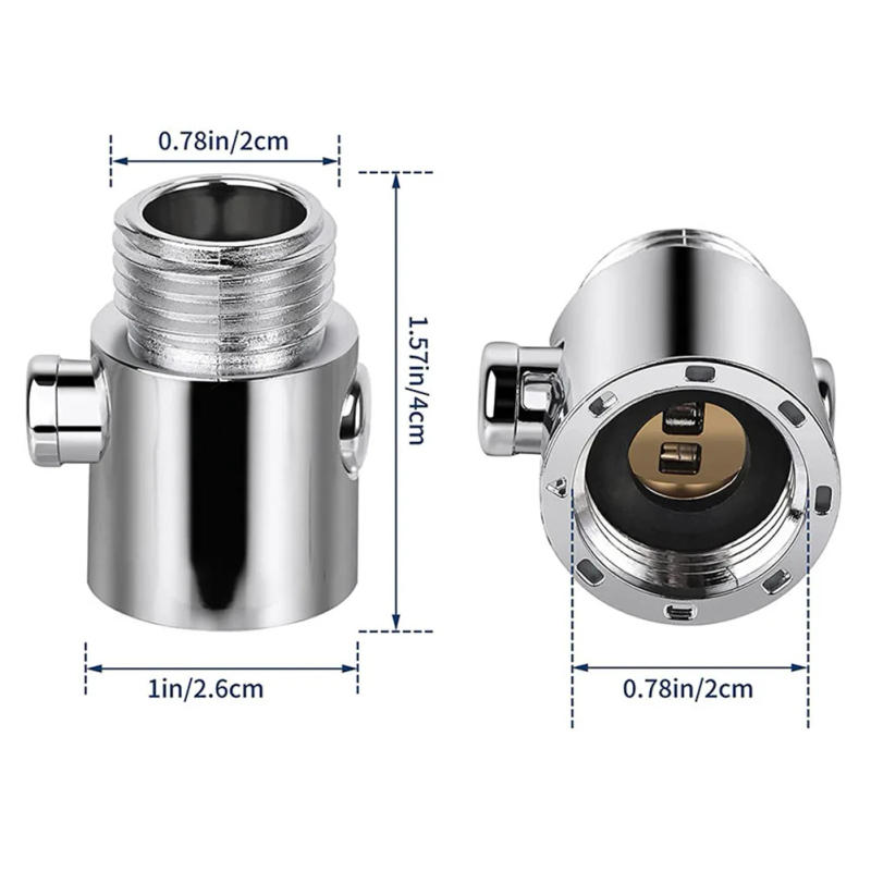 Description Picture 2 of itemShower Head Control Switch Flow Water Stop Valve Shower Heads One-Button Pause Water Controller Bathroom Accessories