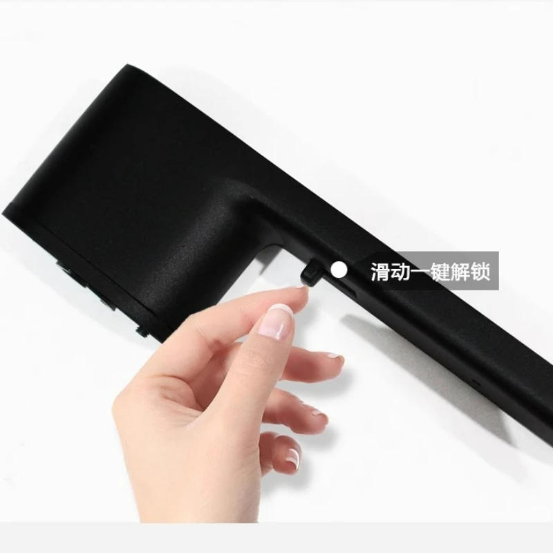 Description Picture 4 of item1 set of indoor door locks minimalist household hidden key bedroom silent handle lock with key included Electroplated