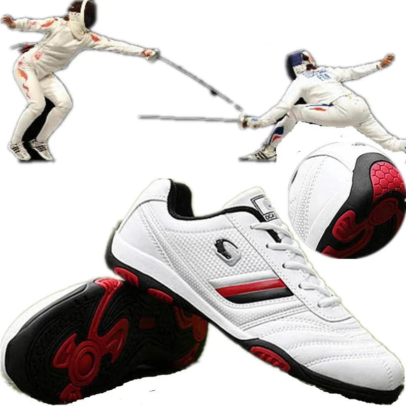 Description Picture 5 of itemMen professional fencing shoes males Fencing sneakers competition training shoes man slip-resistant lightweight sneakers