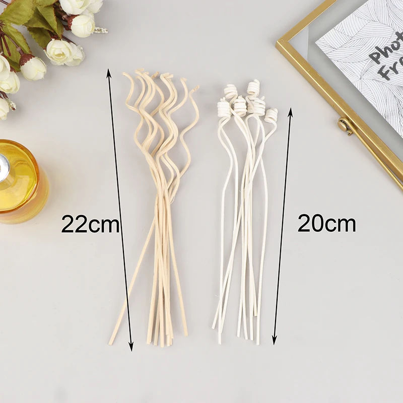 Description Picture 6 of item10pcs Reed Diffuser Replacement Stick DIY Handmade Home Decor Extra Thick Rattan Reed Oil Diffuser Refill Sticks