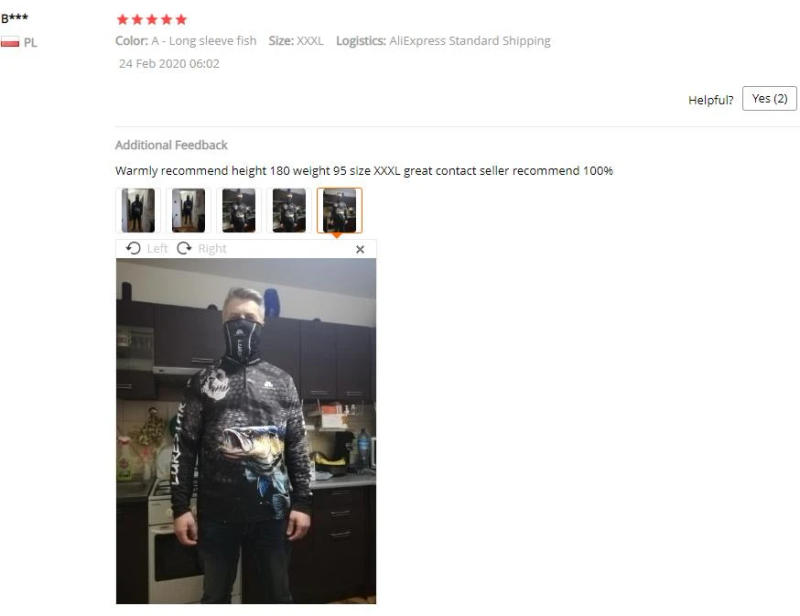 Description Picture 3 of itemProfessional Fishing Clothes Lightweight Soft Sun Clothing UV Jersey Bass Long Sleeve Black T shirt Pants Outdoor Hunting Waders