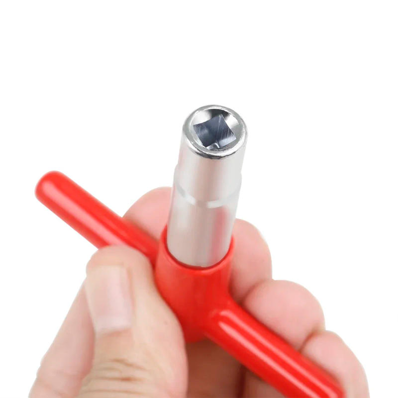 Description Picture 5 of itemDrum Tuning Key Adjustment T-Wrench Zinc Alloy With Silicone Protective Sleeve Percussion Instrument Accessories Drum Parts