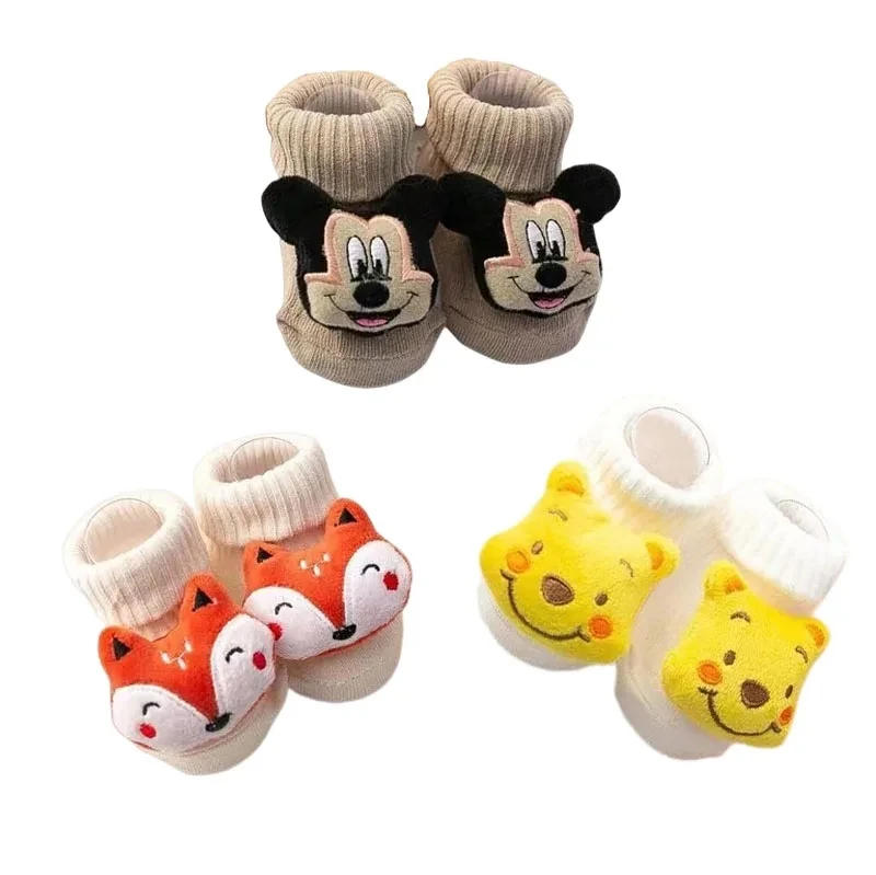 Description Picture 2 of itemCute Baby Boy Socks Cotton Baby Socks Rubber Anti Slip Boy Girl Floor Kids Toddlers Sock Infant Newborn Gift