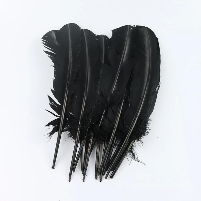 Description Picture 4 of item50pcs Natural Goose Feather Diy Jewelry Making 25-30Cm/10-12Inch Plumes Wedding Handwork Decoration Feather Crafts Wholesale