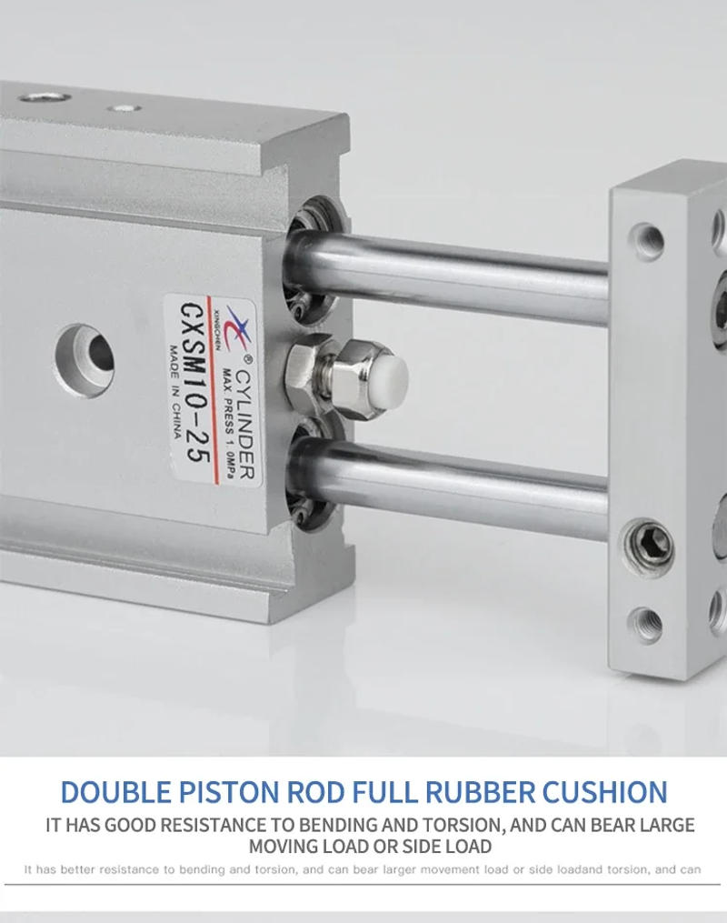 Description Picture 6 of itemStar double shaft double rod cylinder small pneumatic TR15/CXSM10-10/6 x20x30SMC * 50/60-100