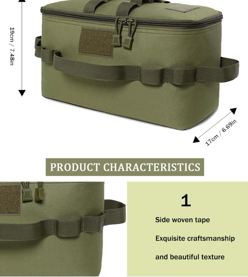 Description Picture 4 of itemFunctional Portable Folding Outdoor Camping, Picnicking, Self Driving, Cooking, Tableware Storage, Handbag