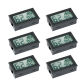 6pcs Black