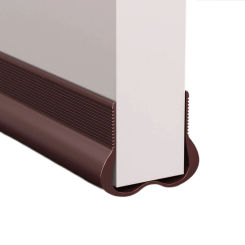Efficiency Door Bottom Sealing Strips PVC Door Sweeps Seal Easy to Install Seals for Noise Blocking and Draft Prevention
