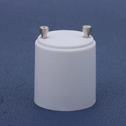 GU24 To E27 Lamp Holder Converter Led Light Head Base White E27 LED Saving Light Halogen Screw Bulb Socket Adapter