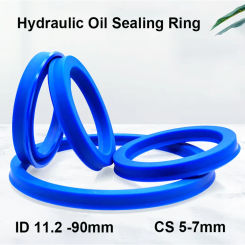 5Pcs ID 8-90mm UHS/UN/UNS Type Polyurethane Hydraulic Cylinder Oil Sealing Ring Shaft Hole General Round Sealing Ring Gasket