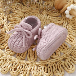 Infant Baby Shoes Knitted Newborn Boys Girl Footwear Fashion Solid Shallow Boots Shallow Kid 0-18M Clothing Accessories Handmade